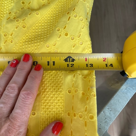 Gorgeous spaghetti straps summer dress from J Crew. Size 0. Drop waist - Picture 11 of 13